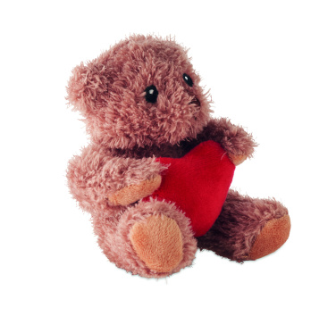 Логотрейд бизнес-подарки картинка: Teddy bear plush with heart