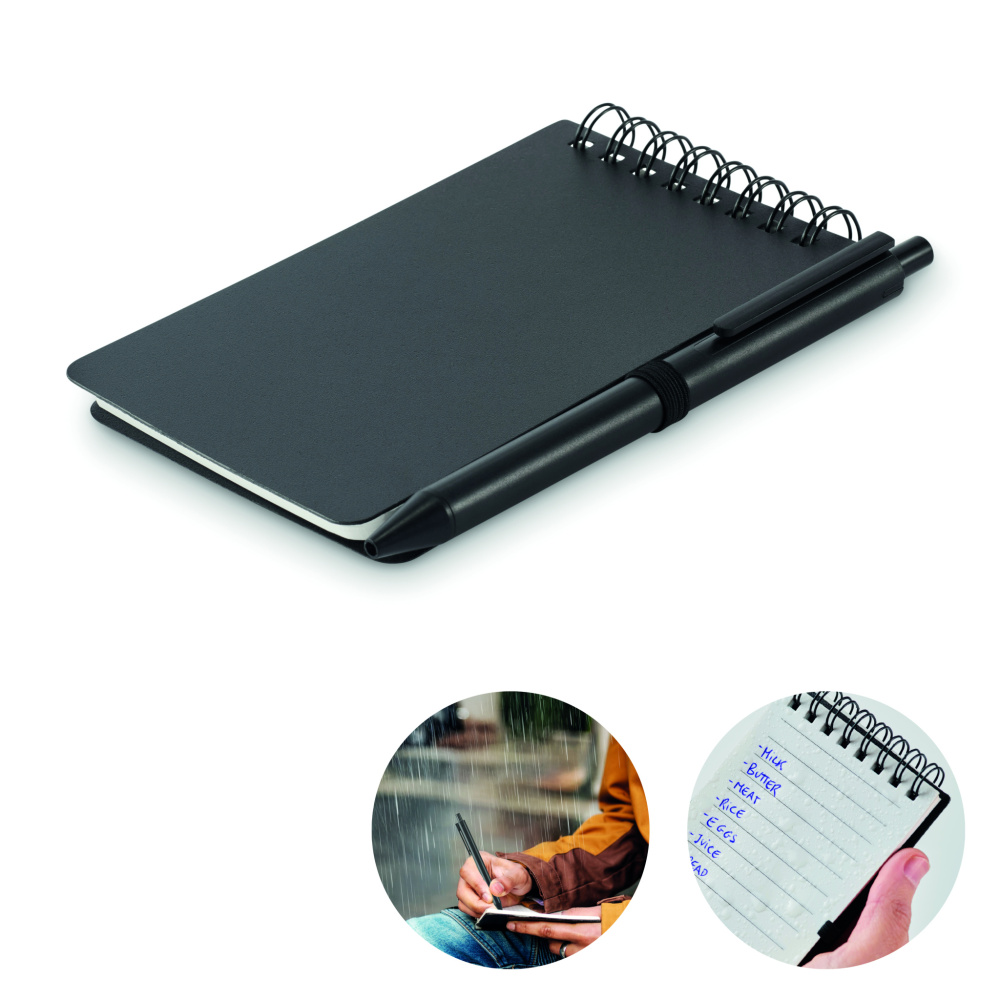 Логотрейд pекламные подарки картинка: Water repellent notepad