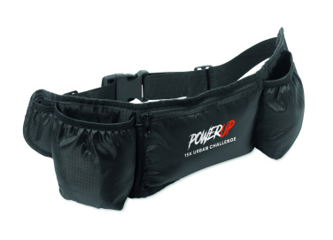 Лого трейд бизнес-подарки фото: Sports waist bag 420D RPET