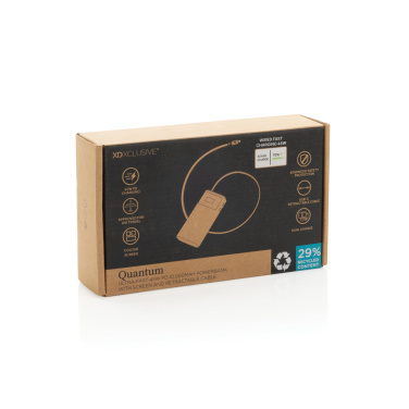 Лого трейд pекламные cувениры фото: Сверхбыстрый внешний аккумулятор Quantum RCS PD45W 10000 мАч с экраном