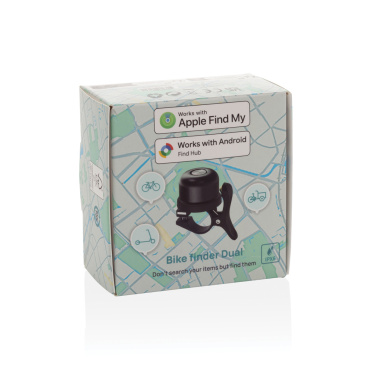 Лого трейд бизнес-подарки фото: Велосипедный звонок Dual RCS с функцией определения местоположения по всему миру.