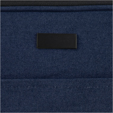 Logotrade profilprodukter bild: Joey 14 tums laptopfodral av GRS-återvunnen canvas, 2 l