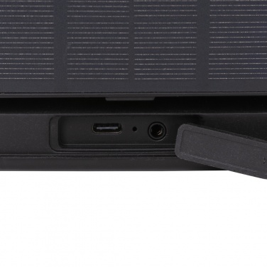 Logotrade reklamprodukter bild: Skywave 12W solcellshögtalare RCS återvunnen plast