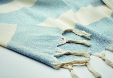 Logotrade reklamprodukter bild: Hamman handduk  140gr/m²