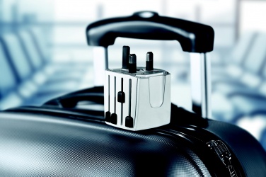 Logotrade profilprodukter bild: Reseadapter 2-polig