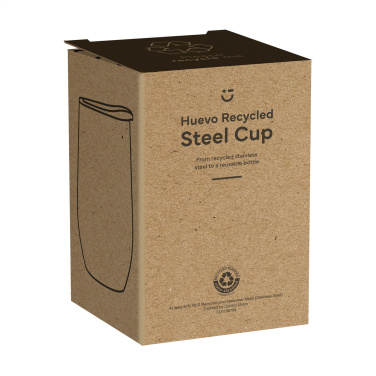 Logotrade profilreklam bild: Huevo RCS Recycled Steel Cup 350 ml termokopp