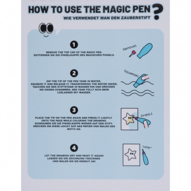 Logotrade presentreklam bild: Akvarellbok ANGERS