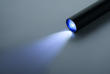 Logotrade reklamprodukter bild: Ficklampa i aluminium