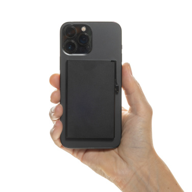 Logotrade profilreklam bild: Standard aluminium RFID magnetiskt kortfodral för mobil