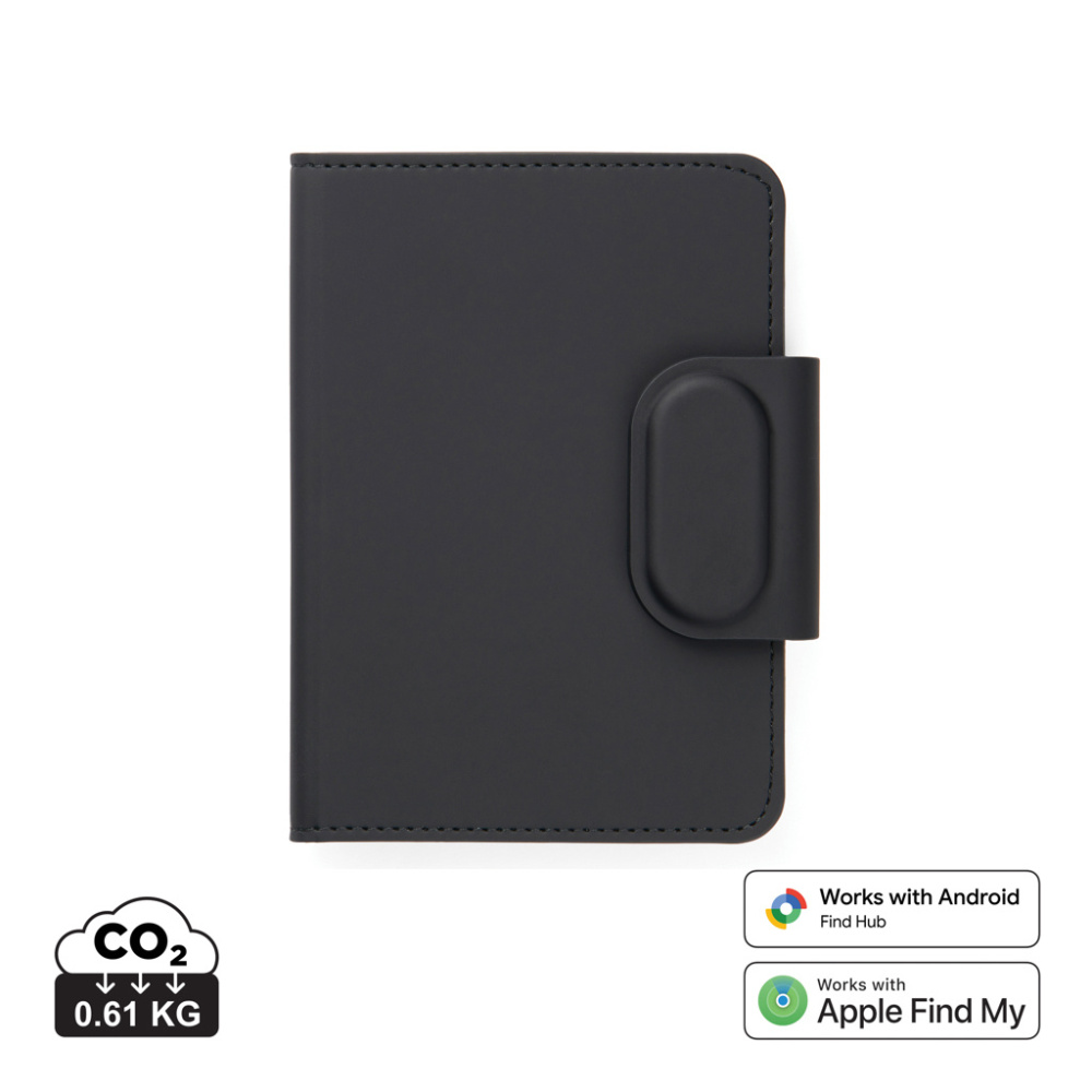 Logotrade profilprodukter bild: VINGA Baltimore RCS Passport Cover With Finder Dual